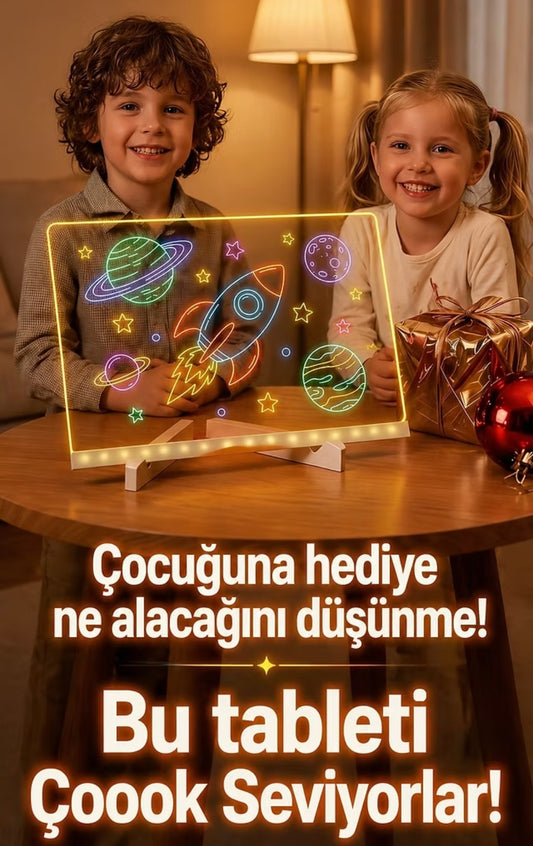 ÇİZİMO LED IŞIKLI ÇİZİM TABLETİ